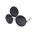 thumbnail image 6 of Black With Black Frames Round Third Eye Sunglasses, 6 of 7