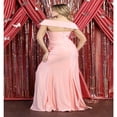 thumbnail image 2 of Formal Dress Shops Inc Off The Shoulder Bodycon Dress Champagne 4, 2 of 4