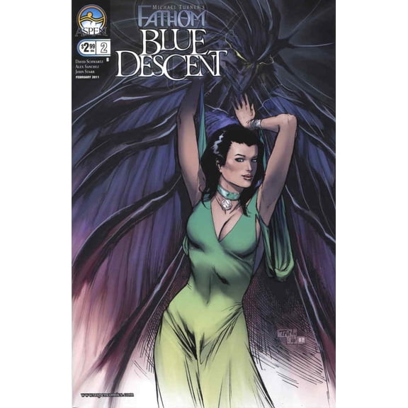 Fathom: Blue Descent #2B VF ; Aspen Comic Book