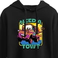 thumbnail image 3 of Disney Cars - Mater Need A Tow - Juniors Cropped Pullover Hoodie, 3 of 5