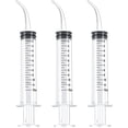 thumbnail image 1 of Jeringa dental Jeringa de irrigación dental de 12 ml Jeringa graduada desechable Jeringa irrigadora oral con punta curva para limpieza del cuidado dental (3 piezas), 1 of 5