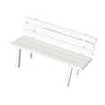 thumbnail image 3 of Lipstore Banc de Jardin Miniature Mini Mobilier de Patio Chaise Modèle Jeu d'Imitation Bricolage Ajustements Mobilier Miniature pour Vitrine Cadeau, 3 of 8