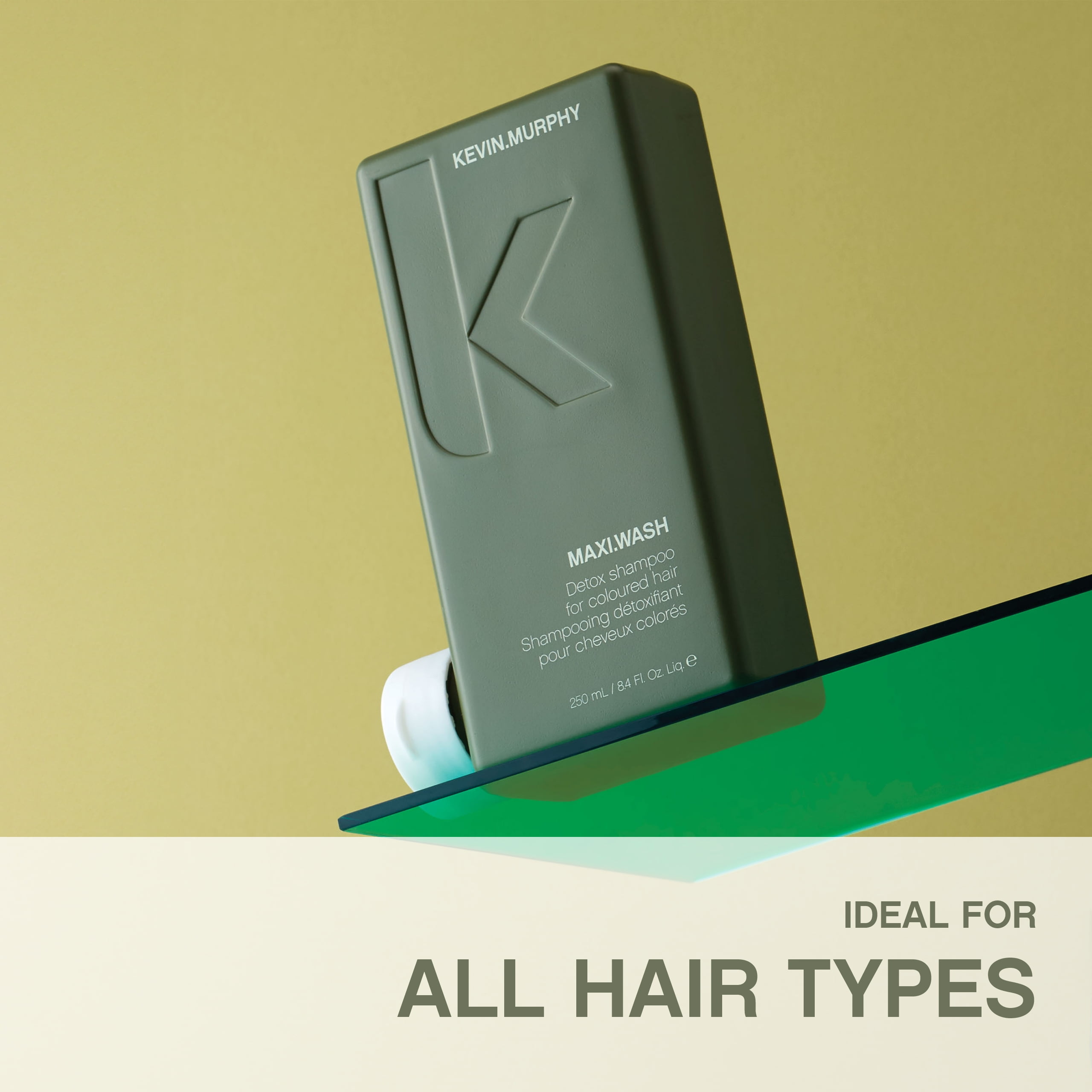 KEVIN.MURPHY MAXI.WASH, Detox Shampoo for Buildup & Scalp, Colour Safe, 250 mL