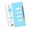 Light Blue, variant on Solivara 4 Subject Large Notebook With Dividers And 4 Tabs Organizer For Work(Light Blue,One Size)