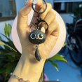 thumbnail image 1 of YSABOXY Creative Cute Big Eyed Kitten Keychain Accories Car Keychains for Couple GX, 1 of 6