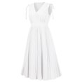 thumbnail image 6 of Fesfesfes Evening Gowns for Women Formal Dress Casual V Neck Sleeveless Dress Night Gown Party Dress, 6 of 7