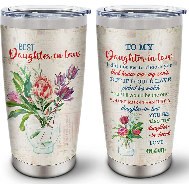 Qtencas Best Mother in Law Ever Travel Tumbler with 2 Lids, Gifts for  Mother in Law