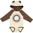 thumbnail image 3 of Inktastic I Love Volleyball Sports Girls Long Sleeve Baby Bodysuit, 3 of 5