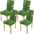 thumbnail image 1 of ABPHQTO Funda protectora para silla elástica deportiva para jugadores de fútbol, funda de asiento para comedor, Hotel, fiesta de boda, juego de 4, 1 of 4