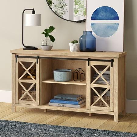 Camden&Wells - Clementine TV Stand for TVs Up to 65" - White Oak