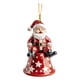 thumbnail image 2 of Decoración navideña plana, colgante de Papá Noel para coche, decoración del hogar, colgante acrílico, colgante para mochila interior de coche., 2 of 6
