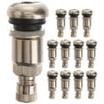 thumbnail image 1 of MasteelfCA 12 Pcs Valves de Pneu de Voiture Embouts de Tige Couvre-Buse en Acier Inoxydable, 1 of 8