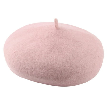 

Relanfenk Baby Hats Toddler Kid Girls Winter Beret Solid Beanie British Painter Cap Hat