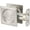 Satin Nickel, variant on 334x26D Square Pocket Door Lock Passage - Satin Chrome