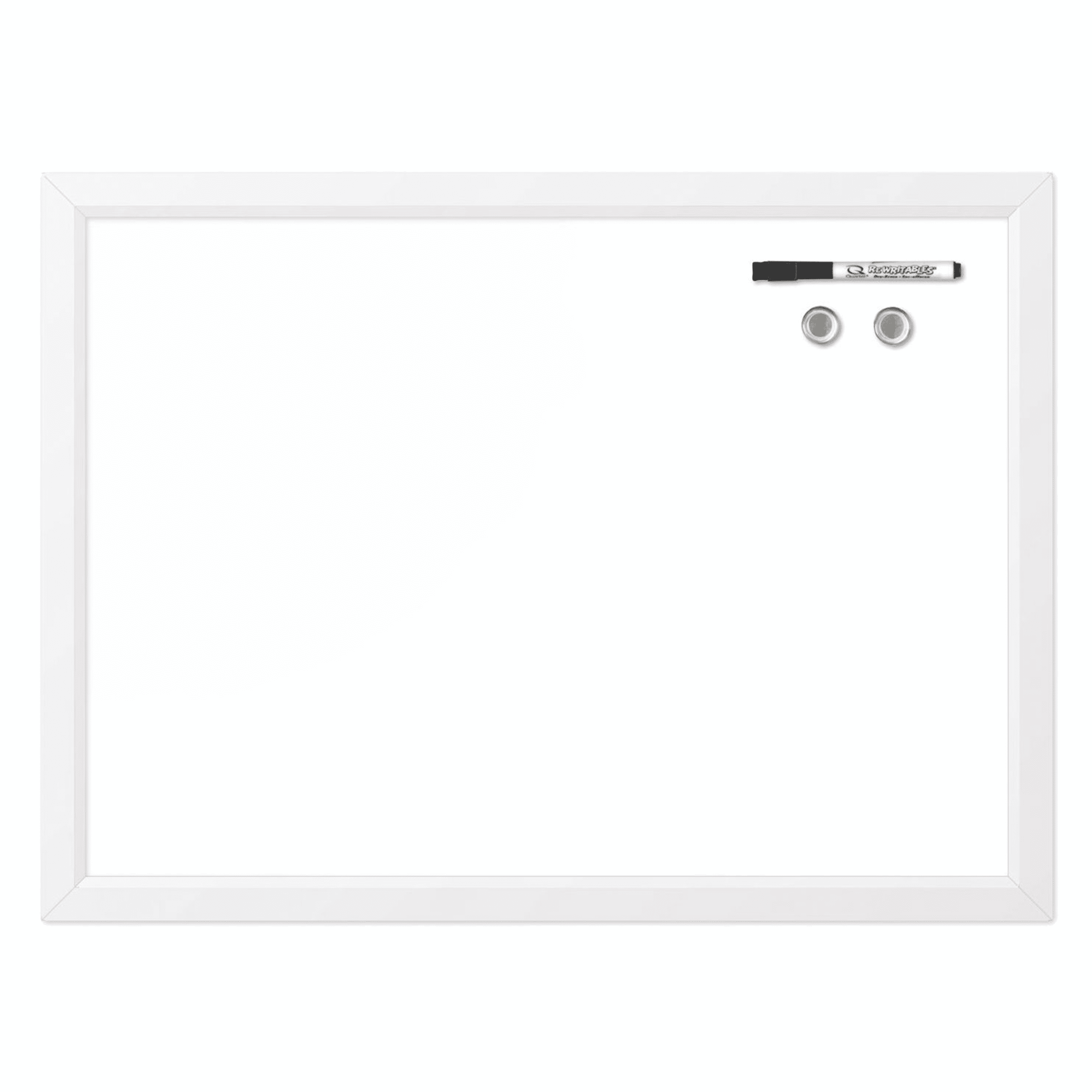 Quartet Combination Magnetic Whiteboard & Corkboard Combo White 17" x 23" 