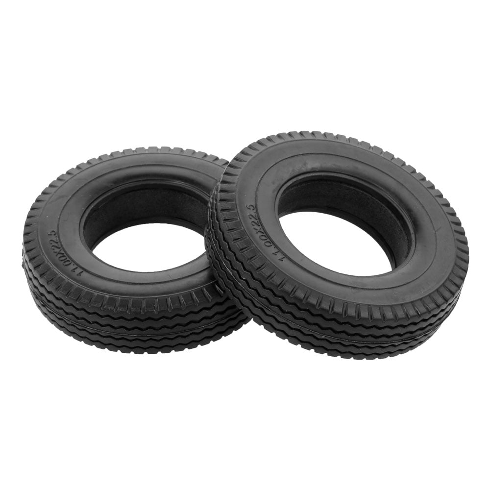4PCS 1/14 RC Car Tractor Truck 85*20mm Climbing Rubber Tyre Tire for Tamiya
