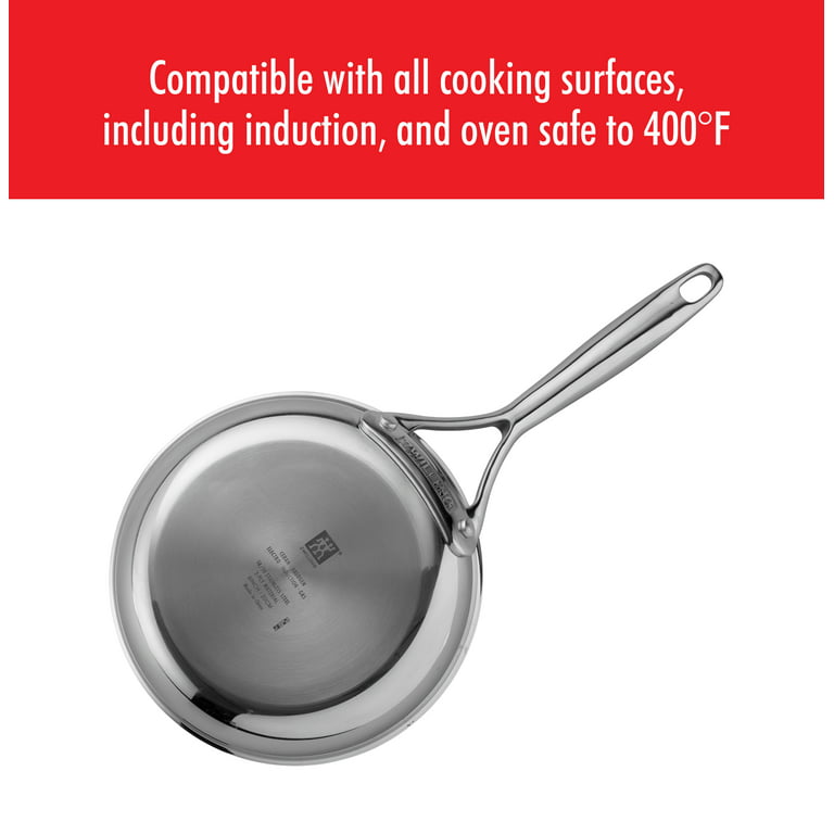 ZWILLING Energy Plus 10-pc Stainless Steel Ceramic Nonstick Cookware Set