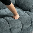 thumbnail image 6 of Comfort Stretch Chenille Fabric Power Lift Recliner Chair with Massage and USB Ports, 6 of 9