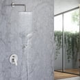 thumbnail image 2 of Rainlex One-Handle 1-Spray Brushed Nickel Shower Faucet, 2 of 9