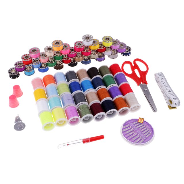 Juego de agujas de coser Macarena 100 piezas Hilo de coser de poliéster
