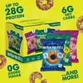 thumbnail image 2 of Crisp Power High Protein Pretzel Crisps - 6 Pack x 1.75 oz Crunchy & Flavorful Plant-Based Snack. No Sugar, 28g Protein Per Pack, 2 of 7