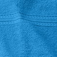 thumbnail image 4 of BNM Eco-Friendly Cotton Assorted Towel 6 Piece Set, Aster Blue, 4 of 5