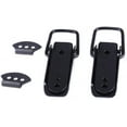 thumbnail image 1 of Car Bumper Security Hook Lock Clips Auto Universal Locking Door Chain 2 Pcs Racing Release Hook Clips for Racing Car Truck Hood, 1 of 6
