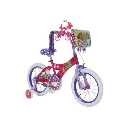 Dynacraft Barbie 16-Inch Girls BMX Bike For Age 5-7 Years