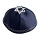 thumbnail image 1 of Sombrero Yamaka clásico tradicional transpirable bordado para celebraciones de la vida diaria Marina de guerra, 1 of 8