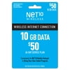 Net10 $50 Mobile Hotspot 10GB 60-Day Plan e-PIN Top Up (Email Delivery)