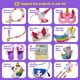 thumbnail image 3 of Kit de manualidades Dan&Darci Unicorn con 12 proyectos para niñas de más de 3 años, 3 of 9