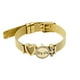 thumbnail image 1 of Pulseras para mujer, regalos para mujer, pulsera redonda conmemorativa de acero inoxidable, pulsera con letras, regalo para hermana mayor, pulsera de acero inoxidable, 1 of 3