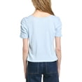 thumbnail image 2 of Michael Stars womens  Josie Ruched Sleeve T-Shirt, l, 2 of 3