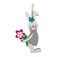 thumbnail image 1 of Easter Cartoon Wooden Crafts Pendants Home Diy Decorations Rabbit Decoration, 1 of 1