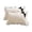 White, variant on Lace Ruffle Pillowcases Set of 2, Elegant Rose Print Bedding, Soft Brushed Polyester Pillow Covers for Master Bedroom, Guest Room, Hotel Decor, Breathable and Machine Washable