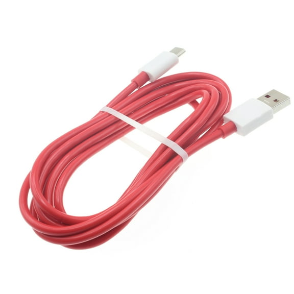 Red 6ft USB-C Cable for Orbic Myra 5G UW, Magic 5G Phones - Charger Cord Power Wire Type-C Long Fast Charge X6V