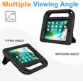 thumbnail image 2 of SUPNICE Kids Case for iPad Mini 1 2 3 - Light Weight Shock Proof Handle Stand Cover Case with Built-in Screen Protector for iPad Mini 1 / iPad Mini 2 / iPad Mini 3 - Black, 2 of 8