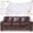 1pc Sofa & 1pc Loveseat, variant on Plastic Chair Cover Furniture Cover with Elastic Band, Clear Recliner Cover Protector for Moving and Storage, Waterproof & Dustproof Moving Bags for Armchair Slipover 34W x 42D x 48H Inches (Chair)