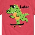 thumbnail image 3 of Instant Message - Later Gator - Toddler & Youth Short Sleeve Graphic T-Shirt, 3 of 6