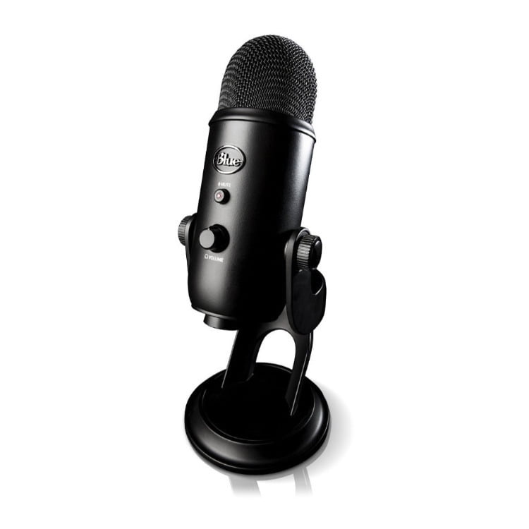 BLUE Microphones (Blackout) with Boom Arm & Mount Bundle - Walmart.com