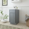 thumbnail image 2 of Vanity Art 15" W Birch Plywood Freestanding Single Base Storage Cabinet with Soft Close Door, 2 of 9