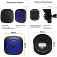 thumbnail image 3 of Wireless Doorbell with Motion Detector, Infrared Sensor Plug-in Receiver, Compatible with Philips, 3 of 4