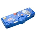 thumbnail image 3 of Estuche rígido para lápices, portátil, para accesorios escolares, estuche para rotuladores de dibujos animados, caja para lápices Azul, 3 of 9