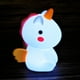 thumbnail image 3 of Unicornio Colorido Disparos Luces Carga Silicona Linda Luz Sailing Electrónica, 3 of 5