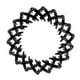 thumbnail image 3 of Accesorio El Cabello con Soporte para con de Imitación para Mujer con Estilo - doble Macarena Rhinestone Bun Maker, 3 of 8