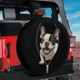 thumbnail image 3 of Lotusprinthandmade French Bulldog Cute Animals Collection Zipper Pattern Spare Tire Cover Without Backup Camera Hole 6 Sizes, 3 of 8