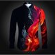 thumbnail image 1 of Camisetas de hombre de moda para hombre, deportes casuales, festivales de música, suaves y cómodas, diseño de diseñador de patrón de alta definición, nuevo estilo, 1 of 6