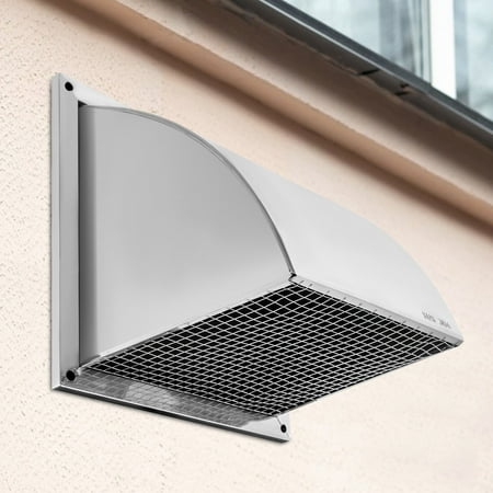 

SHZICMY 8 Inch 304 Stainless Steel Exhaust Hood Vent Cap Outdoor Wall Vent Cover