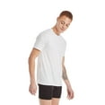 thumbnail image 5 of Undershirts T-Shirt Pack, 3-Pack, X-Temp Moisture-Wicking Tees for Men, White T-Shirt, 5 of 9