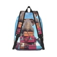 thumbnail image 3 of Balery Elephant Sits Vintage Canvas Backpack for Men and Women - Large Capacity, Durable Travel Laptop Bag for School, Work, Hiking, and Outdoor Activities, 3 of 7